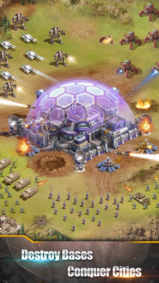 #5. Age of Warpath: Global Warzone (iOS) Podle: Changsha Letang Network Technology Co., Ltd.