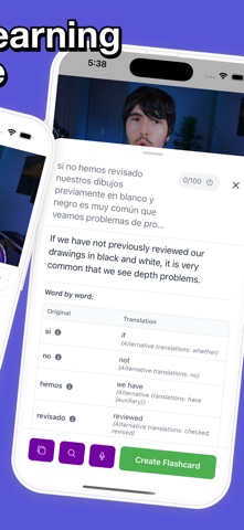 LingoLingo Learn with YouTube Screenshot 2 of 4
