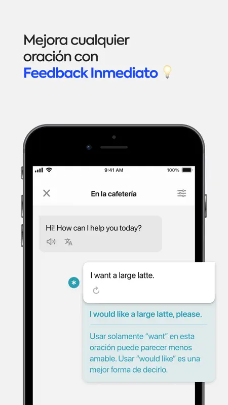 Speak: Aprende inglés screenshot 5 of 9