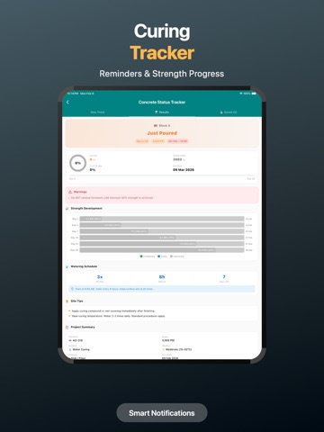 Concrete Calculator All In One iPad screenshot