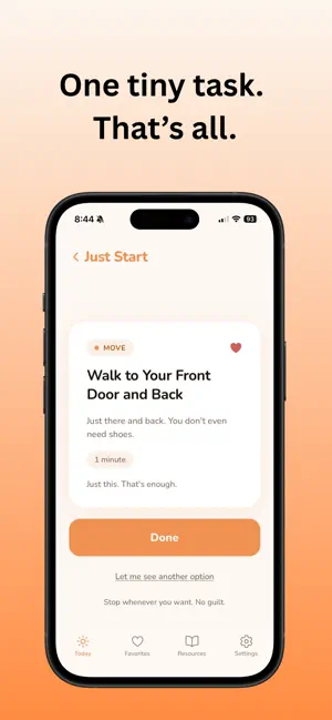 Just Start: Tiny Tasks screenshot 2