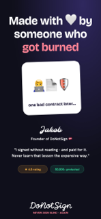 DoNotSign: AI Contract Check screenshot 5