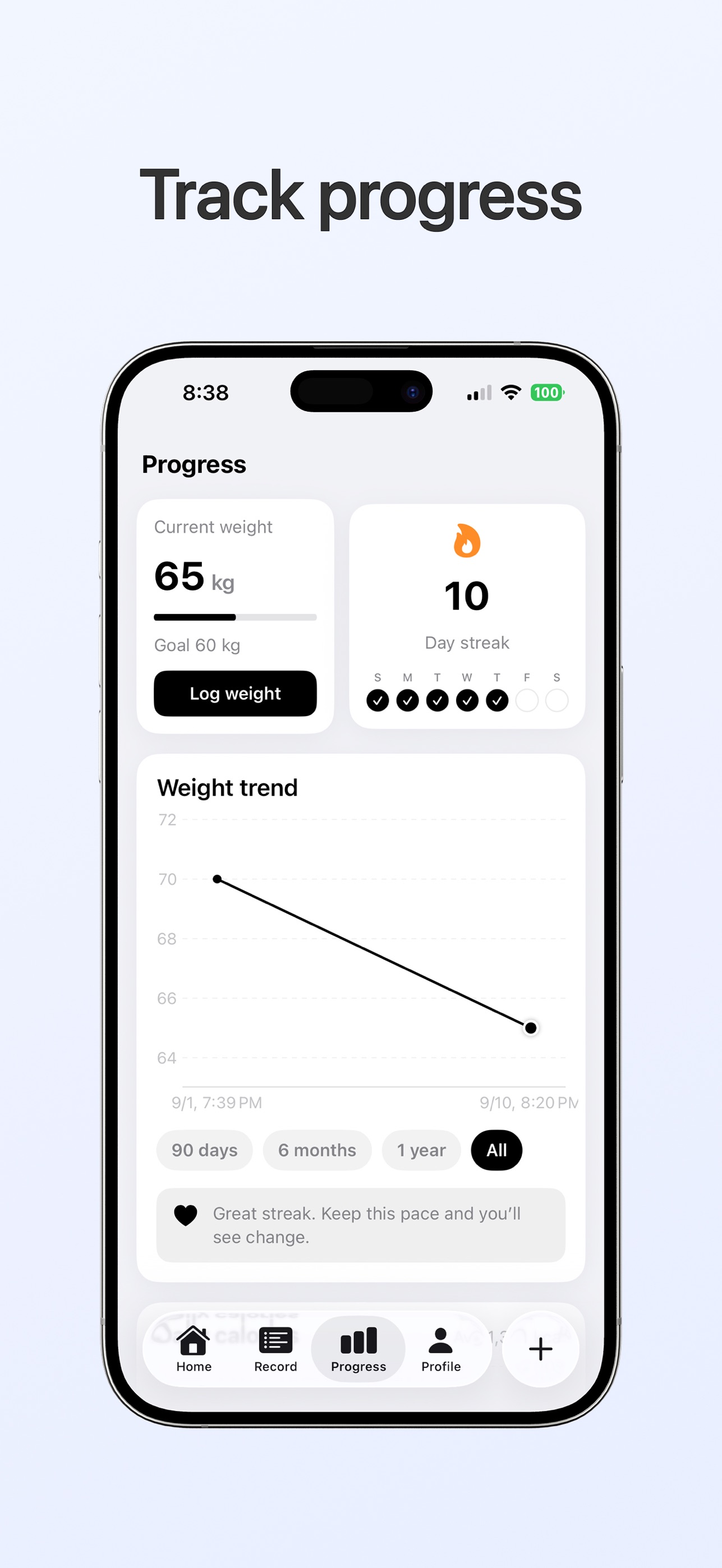 Screenshot 3 of CaloDiet - AI Calorie Tracker