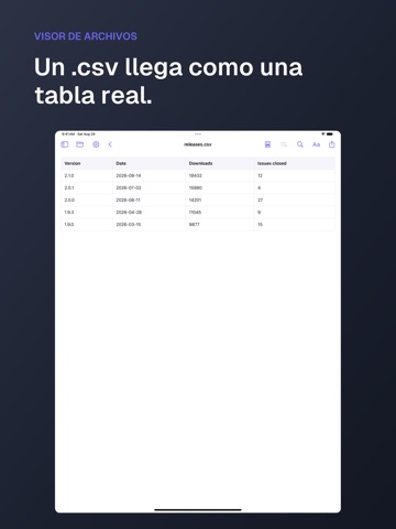 .md viewer & editor: NanoFile iPad screenshot 5