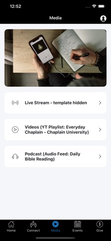 FBGA Chapels screenshot