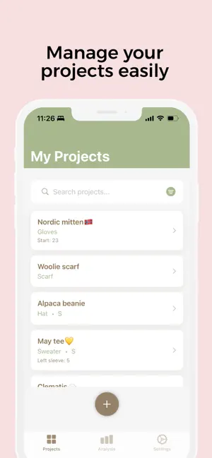 MyKnitLog screenshot 1