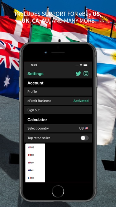App screenshot
