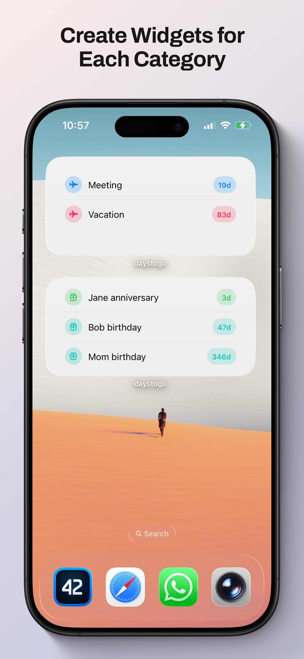 Days To Go Tracker