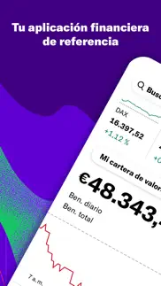 yahoo finanzas iphone capturas de pantalla 1