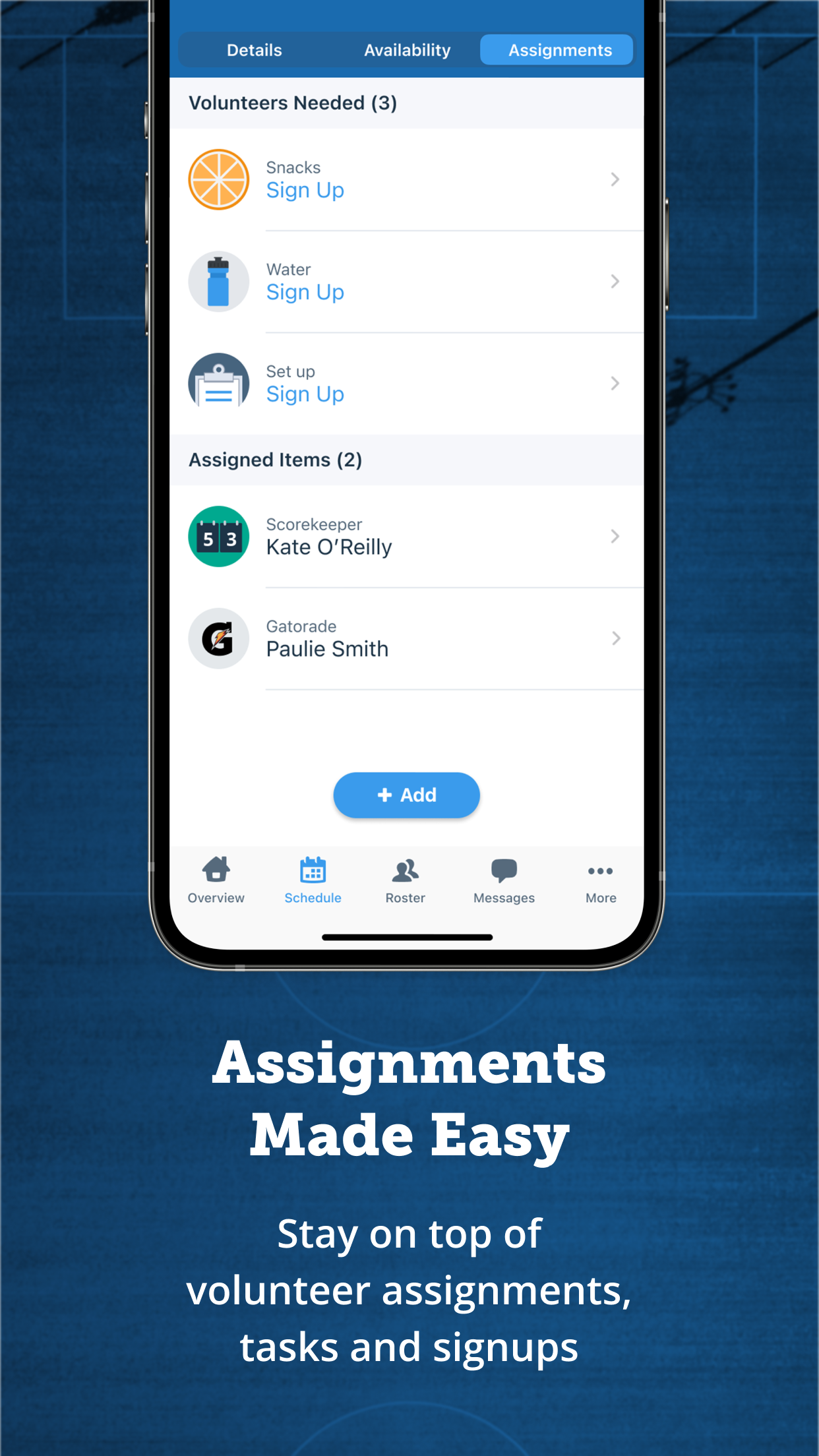 TeamSnap screenshot 4
