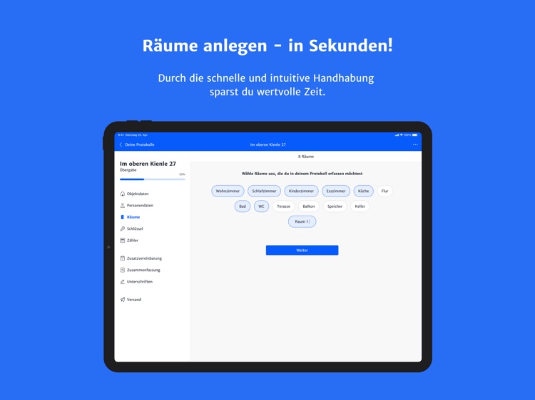 Aareon Wohnungsübergabe
