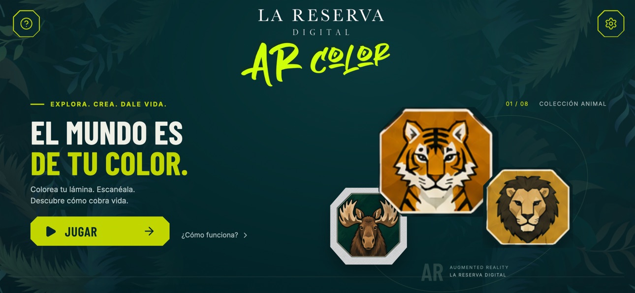 Screenshot 1 of LRD ARColor - Animals