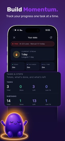 FOCO - ADHD Task Planner screenshot