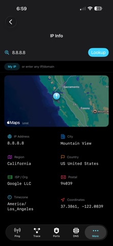 NetSleuth screenshot