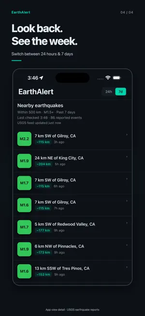 EarthAlert: Earthquake Tracker screenshot 4