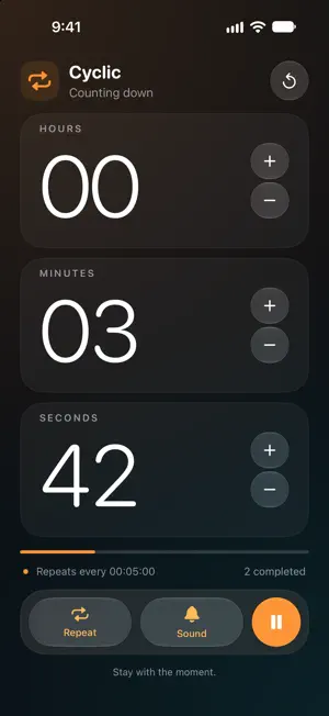 Cyclic Timer screenshot 2