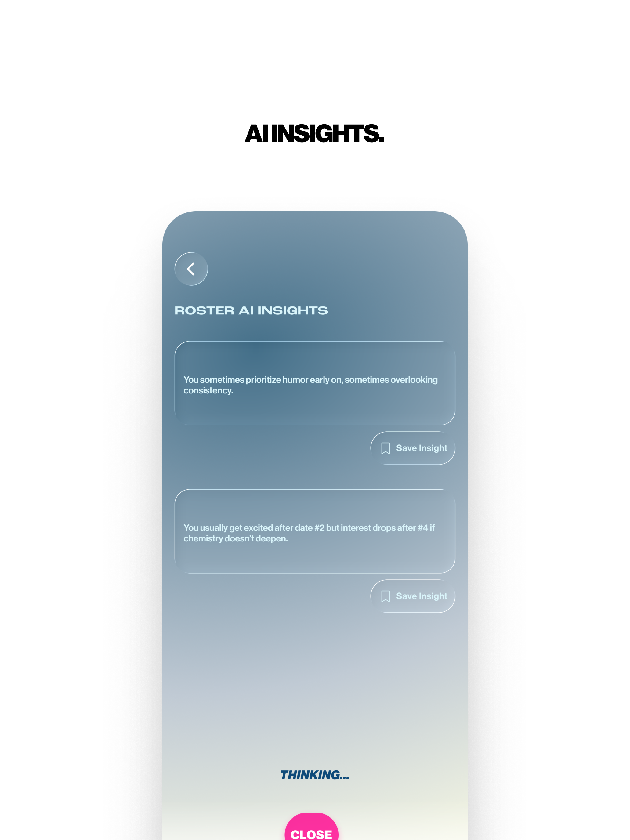 The Roster AI - Dating Diary