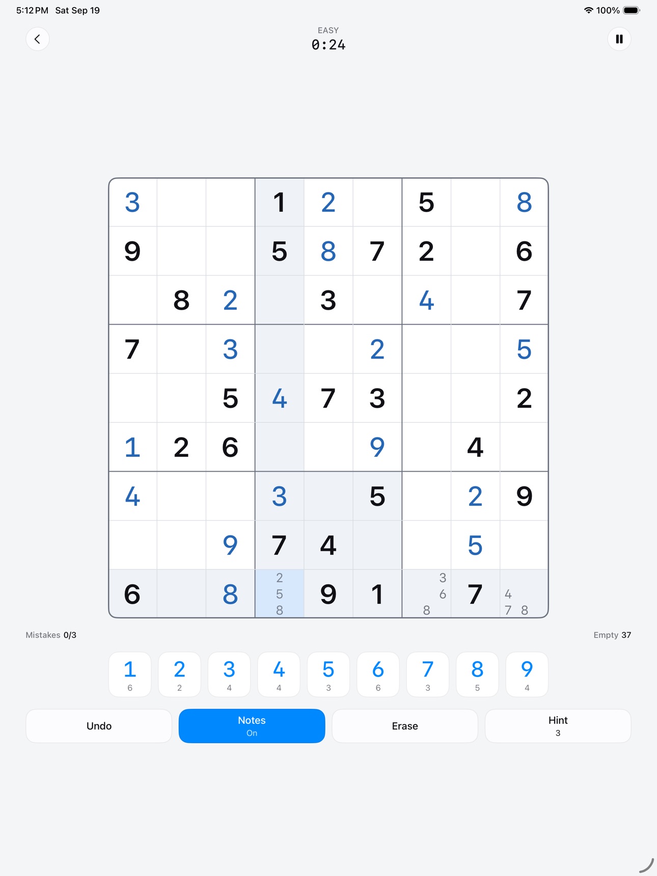 Screenshot 8 of Sudoku by reppo.games