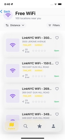 NYC Finder screenshot