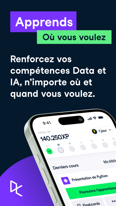 Screenshot #1 pour DataCamp: Apprendre le Codage