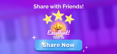Piano ٞ - Share Achievements Instantly