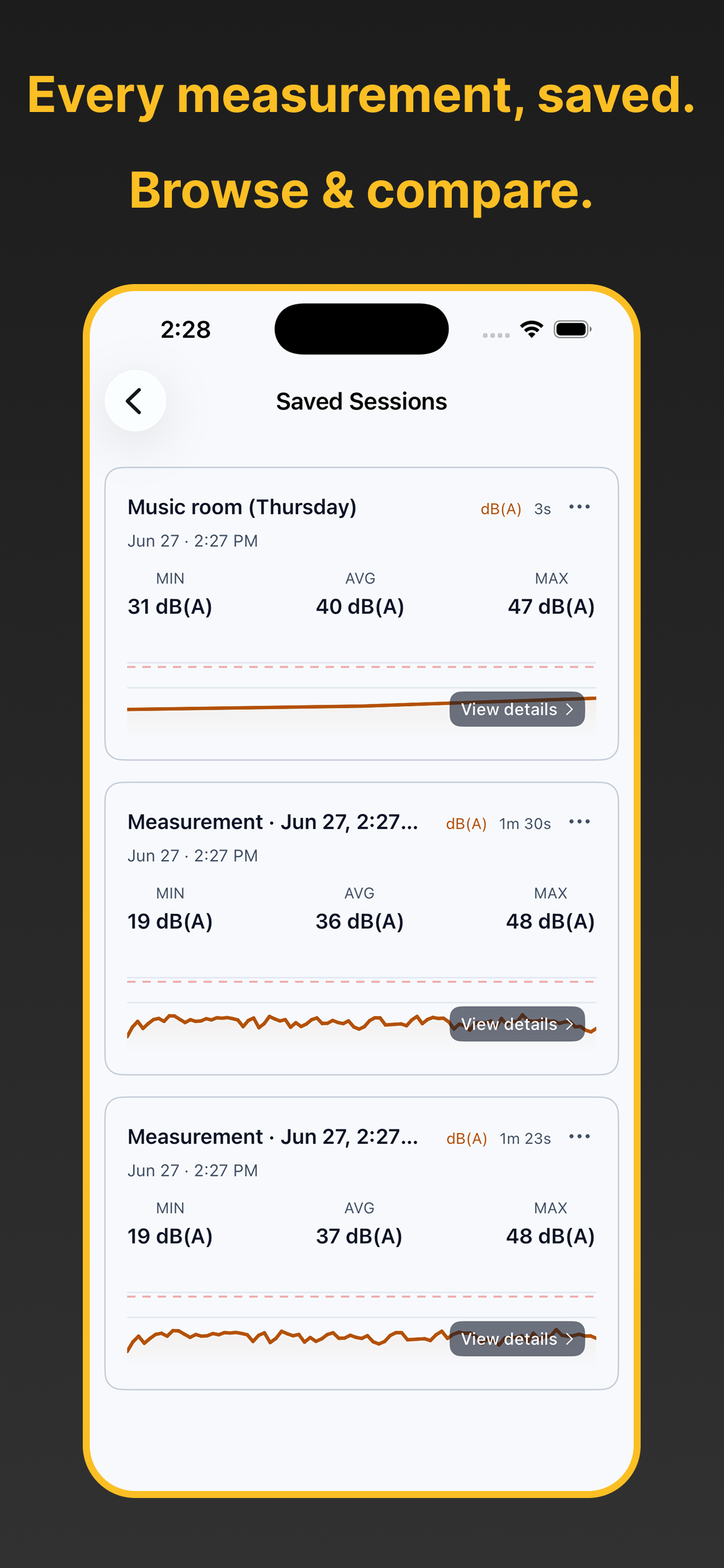 Sound Level Meter: Decibel dB screenshot 3