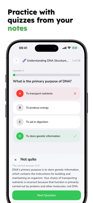 AI Flashcards & Notes-Memorize Screenshot 3 of 7