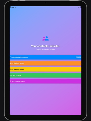 Memorize: Contact Stories iPad screenshot
