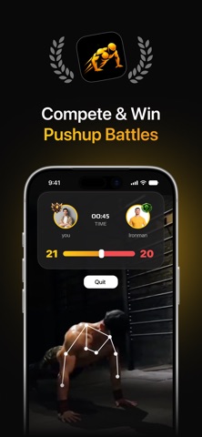 PushRush : Push up Arena iPhone screenshot