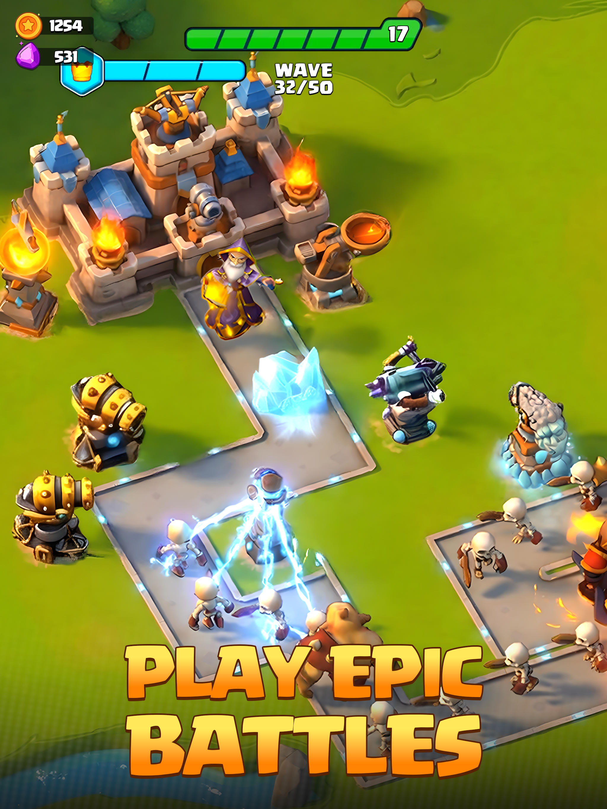 Arcane Arena: Tower Defense TD