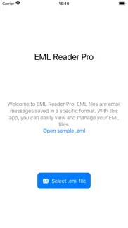 eml reader pro iphone screenshot 1