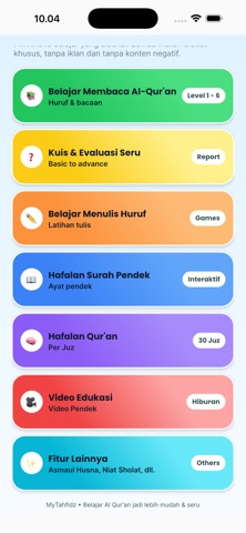 MyTahfidz – Learn Quran iPhone screenshot