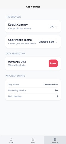 Customer List Screenshot 9 of 9