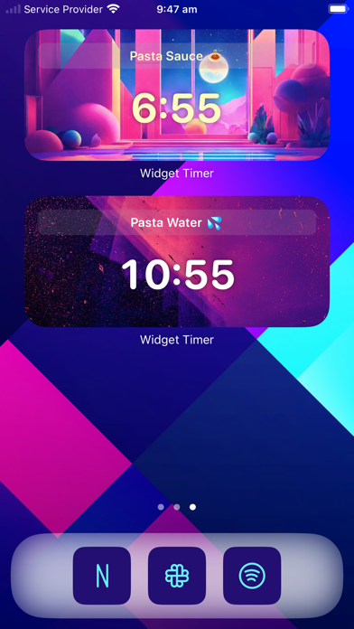 Widget Timer Screenshot