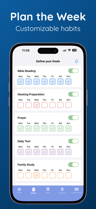 JW Habits: Study Tracker Screenshot 2 of 9