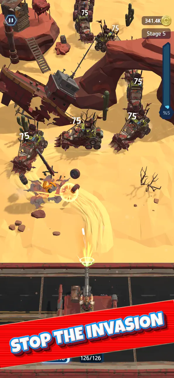 Doom Convoy iOS Mod IPA screenshot 1 - iOS game interface