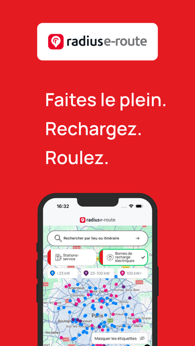 Screenshot #1 pour Radius e-route