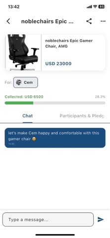 GeeftMe screenshot