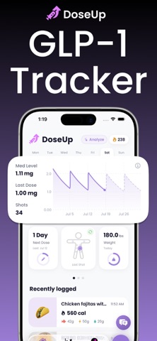 Dose Up: GLP-1 Weight Tracker screenshot