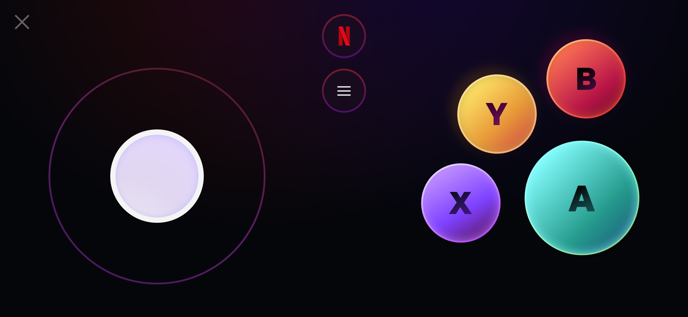 Netflix Game Controller screenshot
