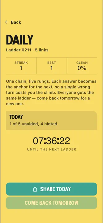 Chain Link Words screenshot 3