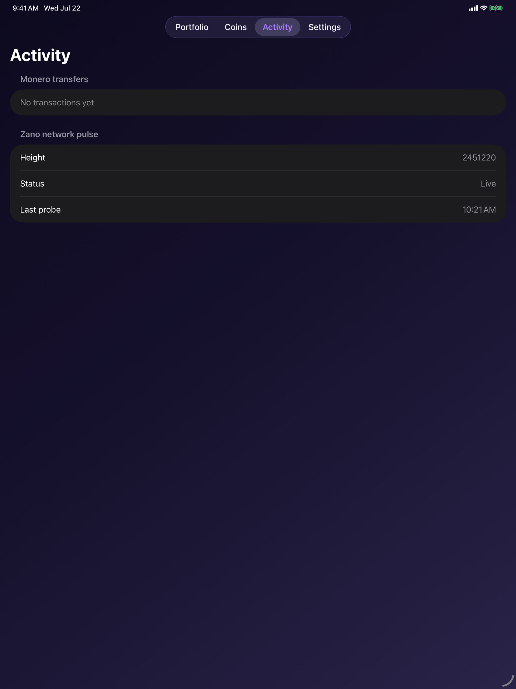 Monero Wallet-Zano & XMR screenshot 8