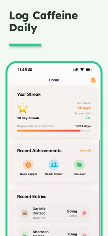 Caffeine Tracker - BrewScan Screenshot 7 of 8