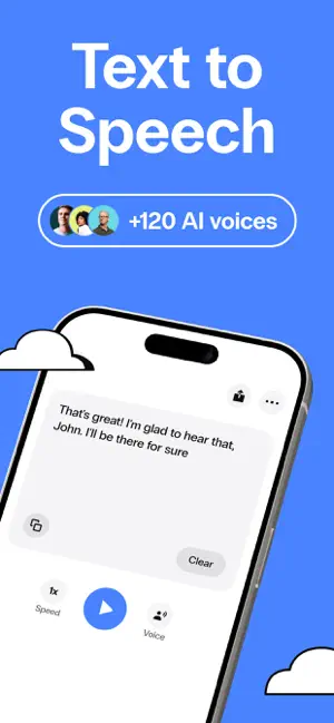 Speak4Me Text to Speech Reader screenshot 1