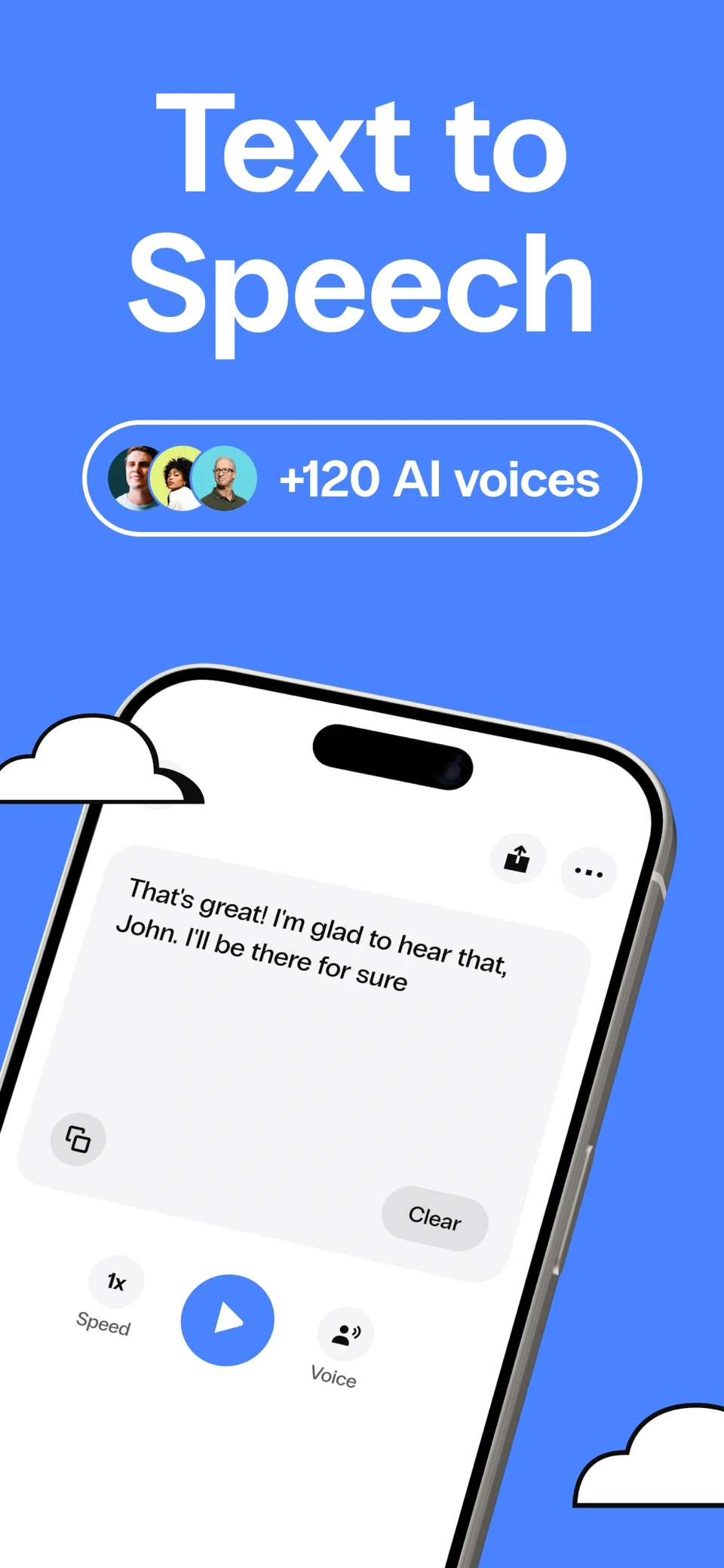 Speak4Me Text to Speech Reader screenshot