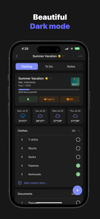 Packing List - Luggy Screenshot 9 of 9