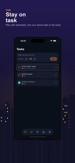 Pomi: Focus & City Builder screenshot 4