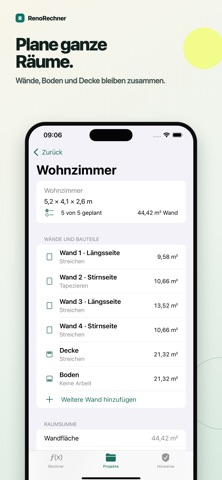 RenoRechner screenshot 2