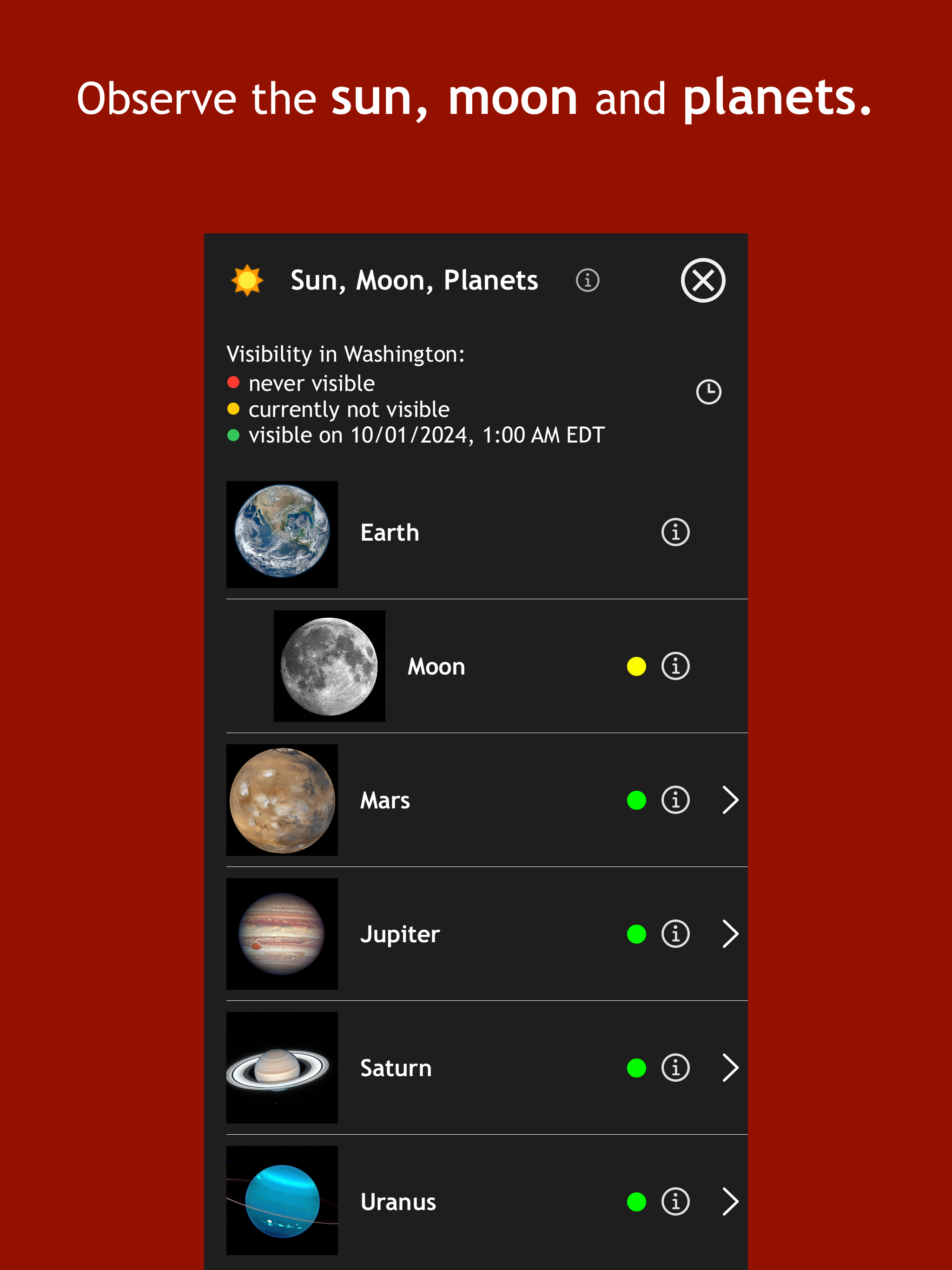 Astron Skyfinder screenshot 16