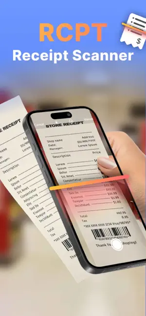 Receipt Scanner & Keeper: RCPT screenshot 1